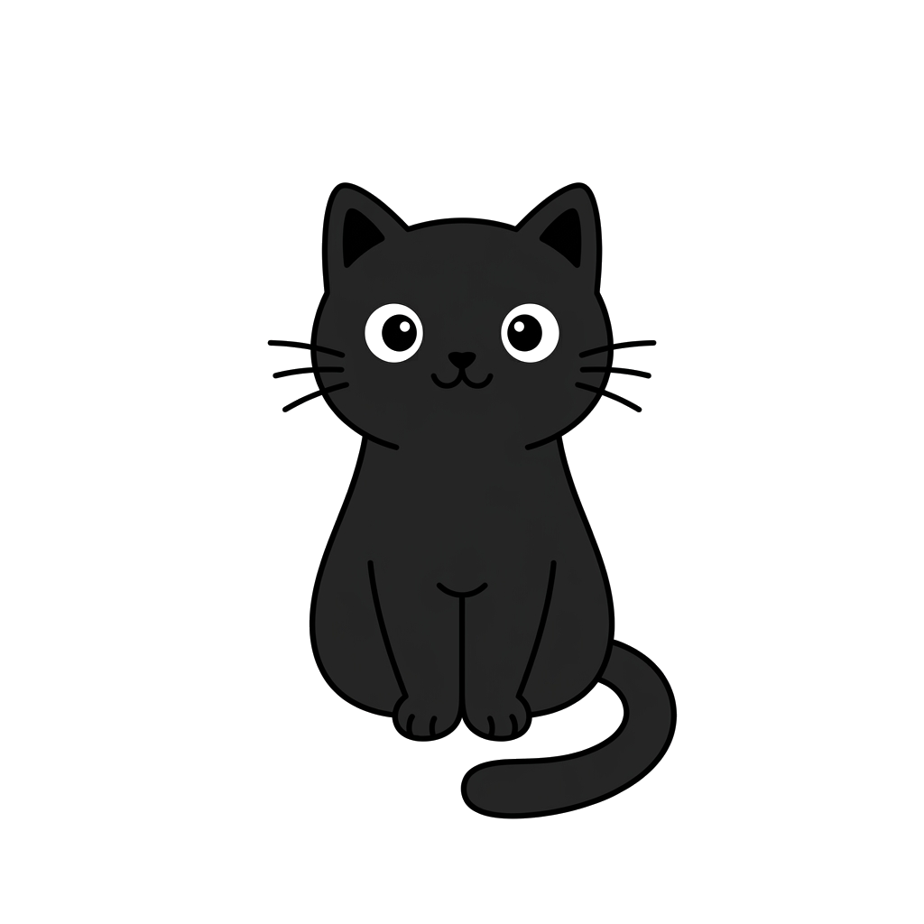 Peeking cat